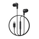 Auricular con Micrófono XO EP84 con Conector USB-C, Negro