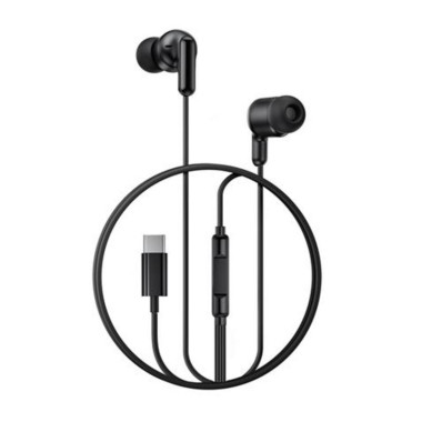 Auricular con Micr&oacute;fono XO EP84 con Conector USB-C, Negro