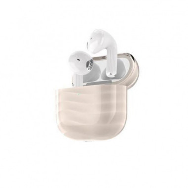 Auriculares Bluetooth TWS XO G41 con Control T&aacute;ctil Beige