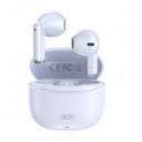 Auriculares Bluetooth TWS XO X33 Azules con Estuche de Carga