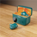 Auriculares True Wireless Stereo XO G34 con Pantalla LCD - Verde