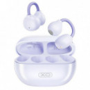 Auriculares TWS XO Pearl Clip G40 Violeta Bluetooth 5.3