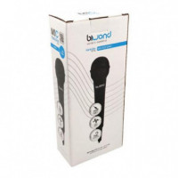 Pack 2 Micrófonos con Cable BIWOND ST12 para Karaoke Jack 6.3MM