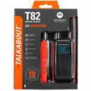 Pack de 2 Walkie-talkie MOTOROLA TLKR-T82 Negro