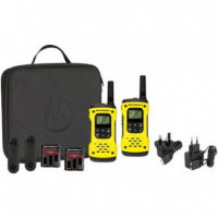 Pack de 2 Walkie-talkie MOTOROLA T92 H2O Flotante Resistente Al Agua