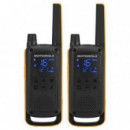 Pack de 2 Walkie-talkies MOTOROLA TLKR-T82EXTREME Negros