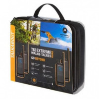 Pack de 4 Walkie-talkies MOTOROLA T82 Extreme PMR446 IPX4