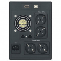 SAI Xmart SW-PRO 2200VA 230V Onda Senoidal Pura con USB/RS232 y RJ45