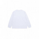 Slouch Fit Sweat-shirt White  DSQUARED2