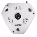 Cámara de Seguridad IP Panorámica 360º 5MP Wi-Fi Camview