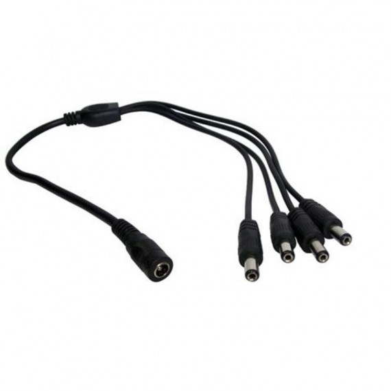 Cable de Alimentación Splitter 4 Cámaras Camview CCTV