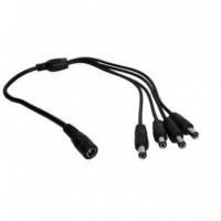 Cable de Alimentación Splitter 4 Cámaras CAMVIEW Cctv