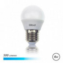 Bombilla LED Elbat G45 E27 6W Luz Fría 500 Lúmenes