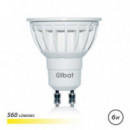 Bombilla LED GU10 Elbat 6W 560 Lúmenes Luz Cálida