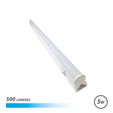 Tubo LED T5 Elbat 5W, 500 L&uacute;menes, 30 cm, Luz Fr&iacute;a con Interruptor