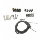 Kit de Suspensión Ajustable para Paneles LED ELBAT (4 Soportes)