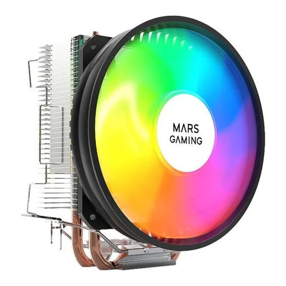 Ventilador Disipador MARS GAMING Mcpuargb Cpu 90MM Argb Intel/amd Black