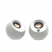 Altavoces CREATIVE Pebble 2.0 V3 BLUETOOTH White