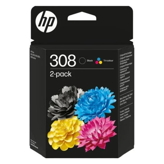 Tinta HP 308 Multipack Black + Tricolor