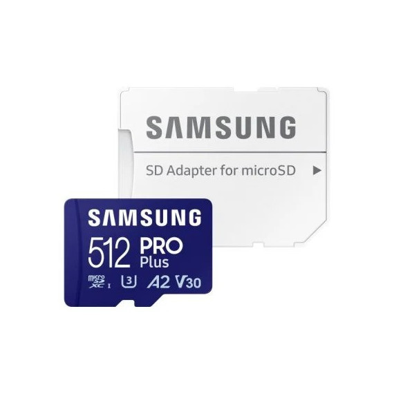 Memoria Micro Sd 512GB SAMSUNG Evo Plus Sdxc Uhs-i U3 + Adaptador Sd