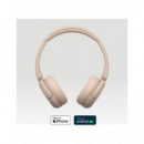 SONY Auricular de Casco Bluetooth WH-CH520 Beige Funcion Manos Libres