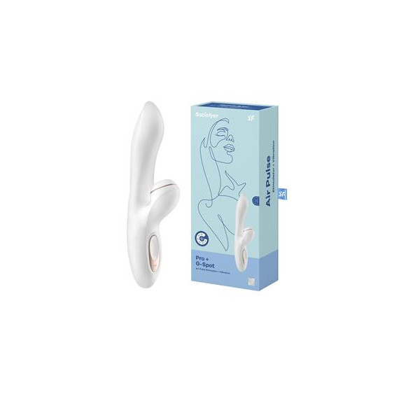 SATISFYER Pro+ G-spot Vibrador con Succionador