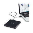 VERBATIM Grabadora Externa CD 24X/DVD 8X Usb 2.0 Slimline Negra 98938