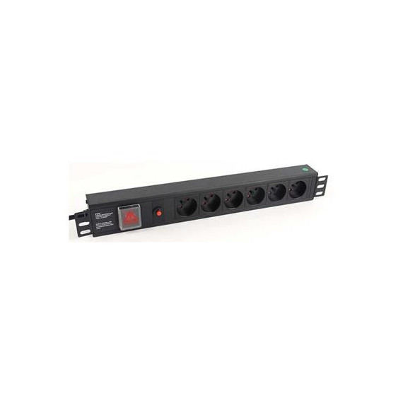 CROMAD Regleta Alminio Pdu 6 Enchufes CR1015