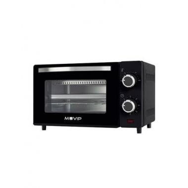 MUVIP Mini Horno 10L Inox 650W MV0446 100-230 Grados Negro