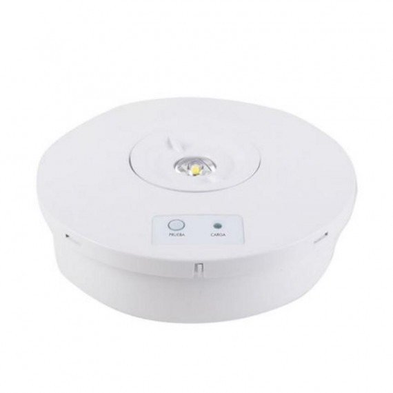 Luz de Emergencia Elbat LED 330 Lúmenes 6000K para Pared/Techo