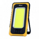 Linterna LED Solar Recargable Elbat COB 10W 800LM con Gancho e Imán