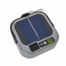 Linterna Solar de Camping Elbat, 500 Lúmenes, 12 Modos, Powerbank, IPX4
