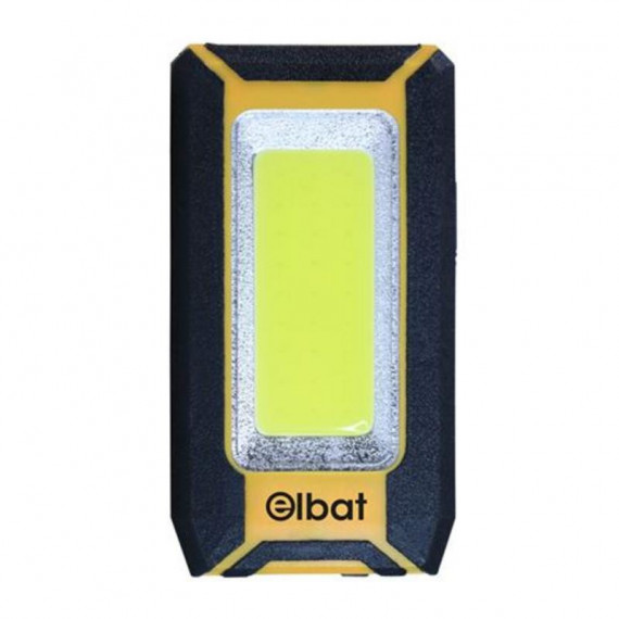 Linterna LED Recargable Elbat COB 8W 500LM con Gancho e Imán
