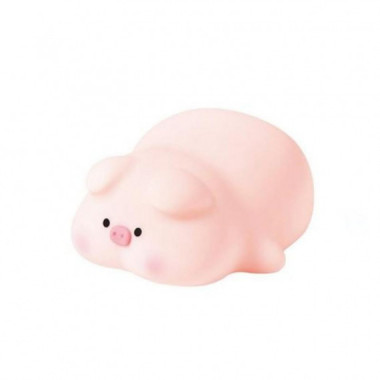 L&aacute;mpara de Noche Infantil XO Soft Pig 0Z09 con Temporizador y Carga USB-C