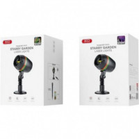 Proyector Láser de Luces de Efecto con Mando a Distancia XO YH11