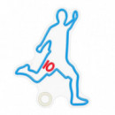 Lámpara Decorativa Neón LED Footballer Forever con USB y Dimmer