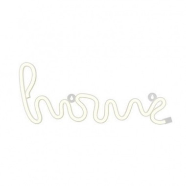 L&aacute;mpara Decorativa Ne&oacute;n LED Forever "HOME" USB