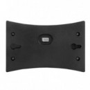 Aplique LED Solar Elbat de 150 Lúmenes en Acero Inoxidable