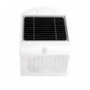 Aplique LED Solar Elbat 4W 500 Lúmenes con Doble Iluminación Blanco