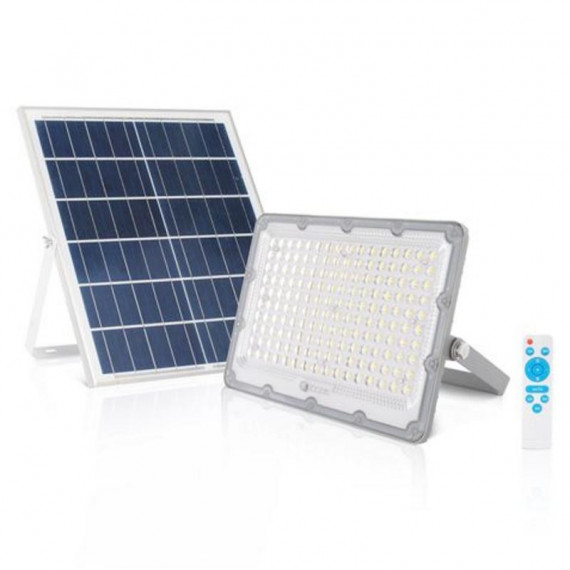 Foco LED Solar Elbat 100W 2700 Lúmenes con Control Remoto