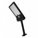 Farola LED Solar Elbat 350 Lúmenes con Sensor y Mando a Distancia, 3000K/4000K/6500K