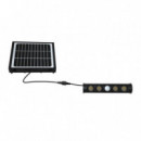 Foco Solar Multifunción Elbat 8W 950LM con Sensor de Movimiento