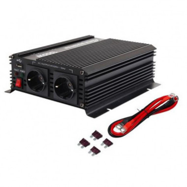 Convertidor de Corriente Elbat 1000W 12V a 220V Onda Modificada