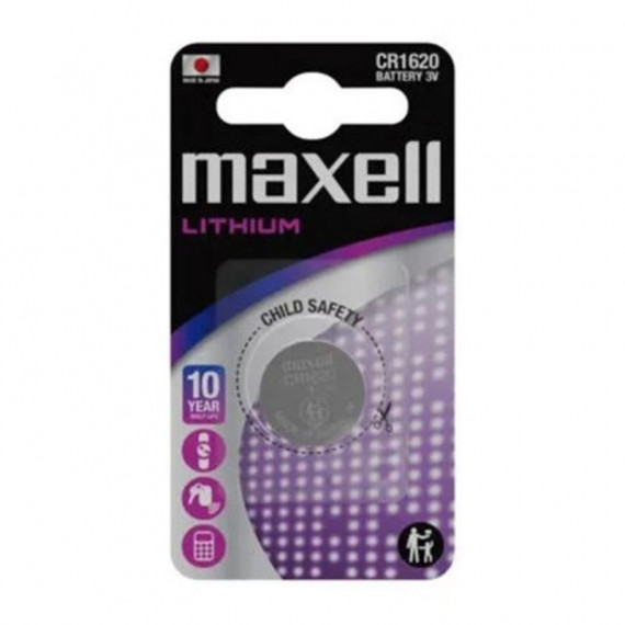 Pila de Litio MAXELL CR1620 3V (pack de 1)