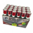 Pack de 24 Unidades de Pilas Alcalinas Elbat LR03/AAA