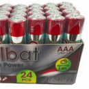 Pack de 24 Unidades de Pilas Alcalinas Elbat LR03/AAA
