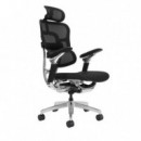 Silla de Oficina Cromad Aeris Supreme Ergonómica con Malla 4D y Reposabrazos Ajustables
