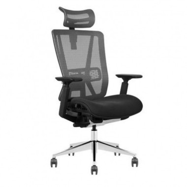 Silla de Oficina Cromad Gama Senior SE1200 Ergon&oacute;mica con Respaldo de Malla