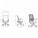 Silla de Oficina Cromad Gama Senior SE2000 Ergonómica