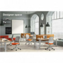 Silla de Oficina Ergonómica Cromad Gama Senior SE1800